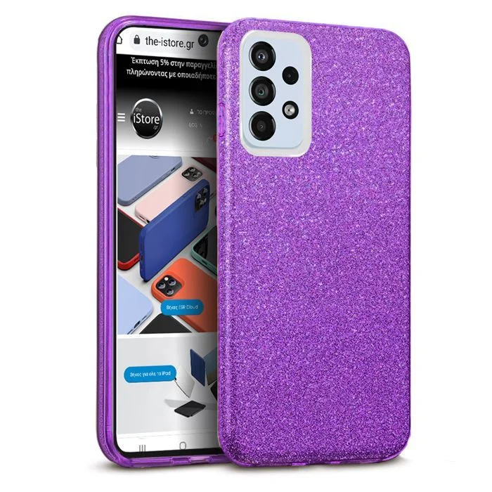 Φωτογραφία προϊόντος: Hybrid Strass Violet Case Samsung Galaxy A33 5G