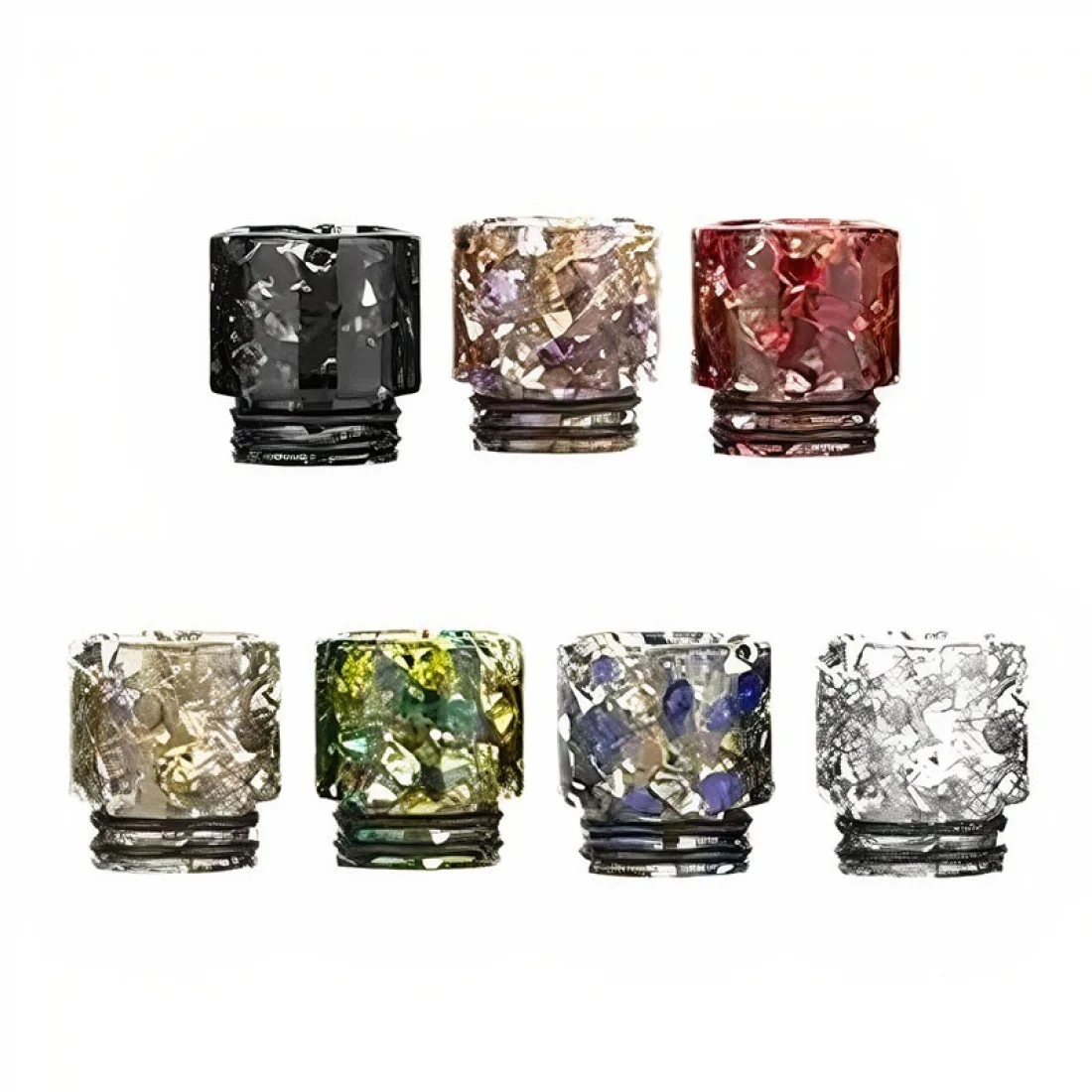 Φωτογραφία προϊόντος: OEM ReeWape Drip Tip 810 Resin AS182 Πράσινο