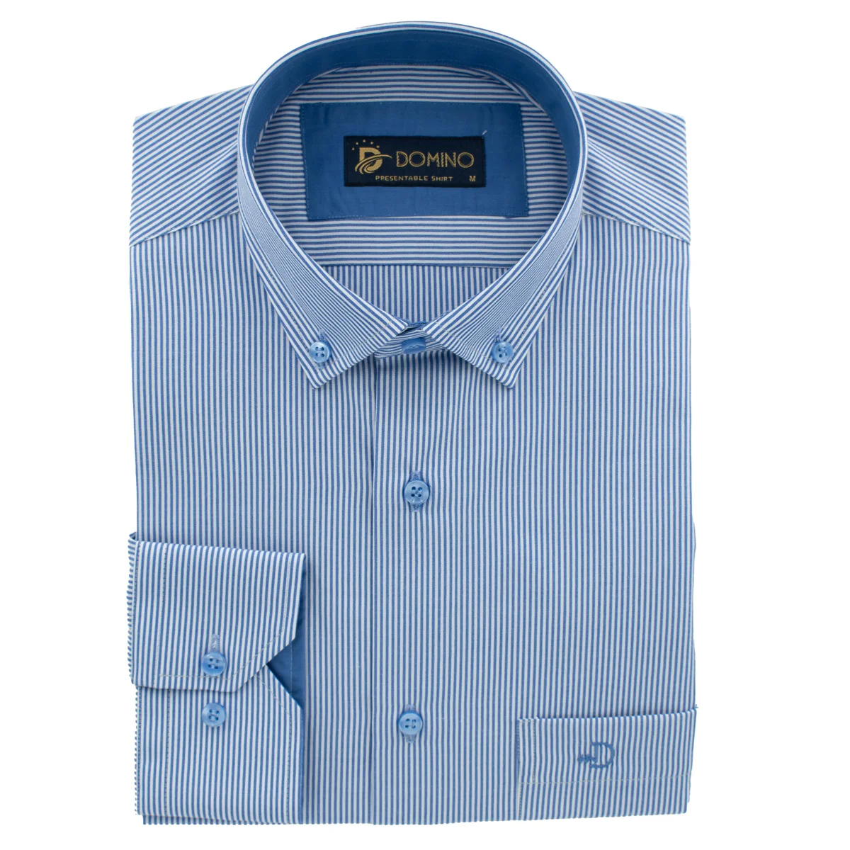 Φωτογραφία προϊόντος: ARTISTI ITALIANI DOMINO - L/S SHIRT - 27.742-1 BLUE Μπλε