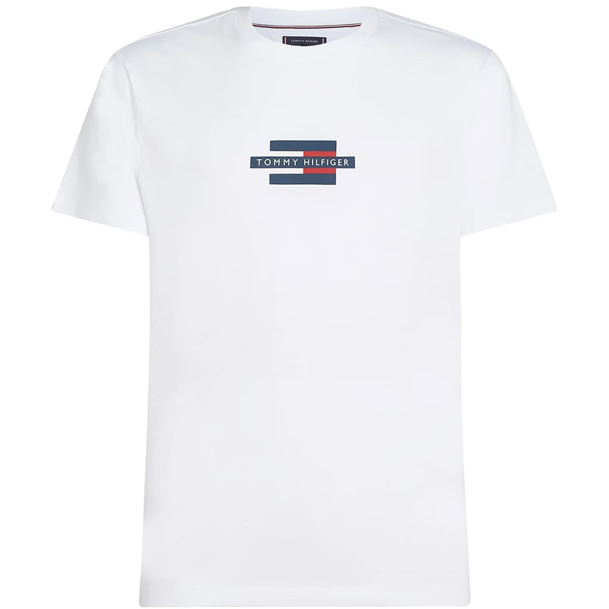 Φωτογραφία προϊόντος: ARTISTI ITALIANI TOMMY HILFIGER - FLAG BOX TEE - MW0MW38636-YBR WHITE Λευκό