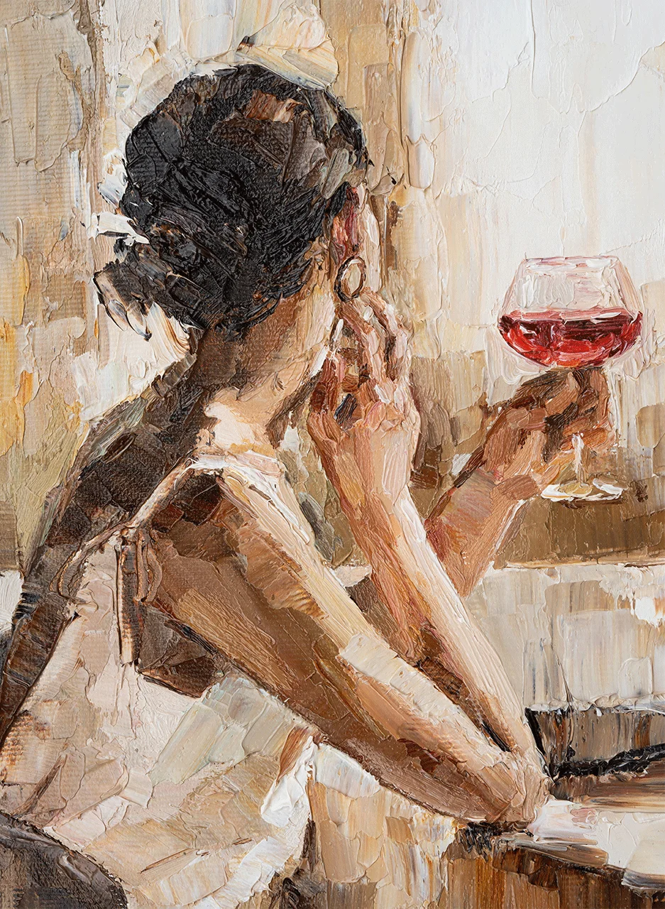 Φωτογραφία προϊόντος: Πίνακας ζωγραφικής Glass of wine