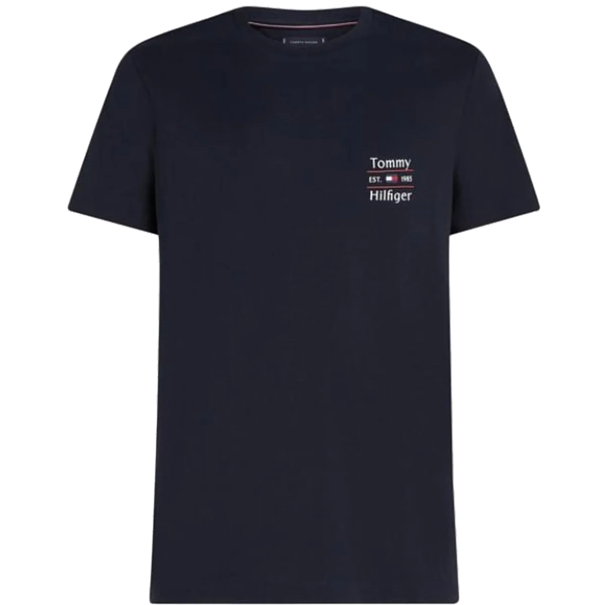Φωτογραφία προϊόντος: ARTISTI ITALIANI TOMMY HILFIGER - HILFIGER STACK TEE - MW0MW38622-DW5 DESERT SKY Μπλέ σκούρο