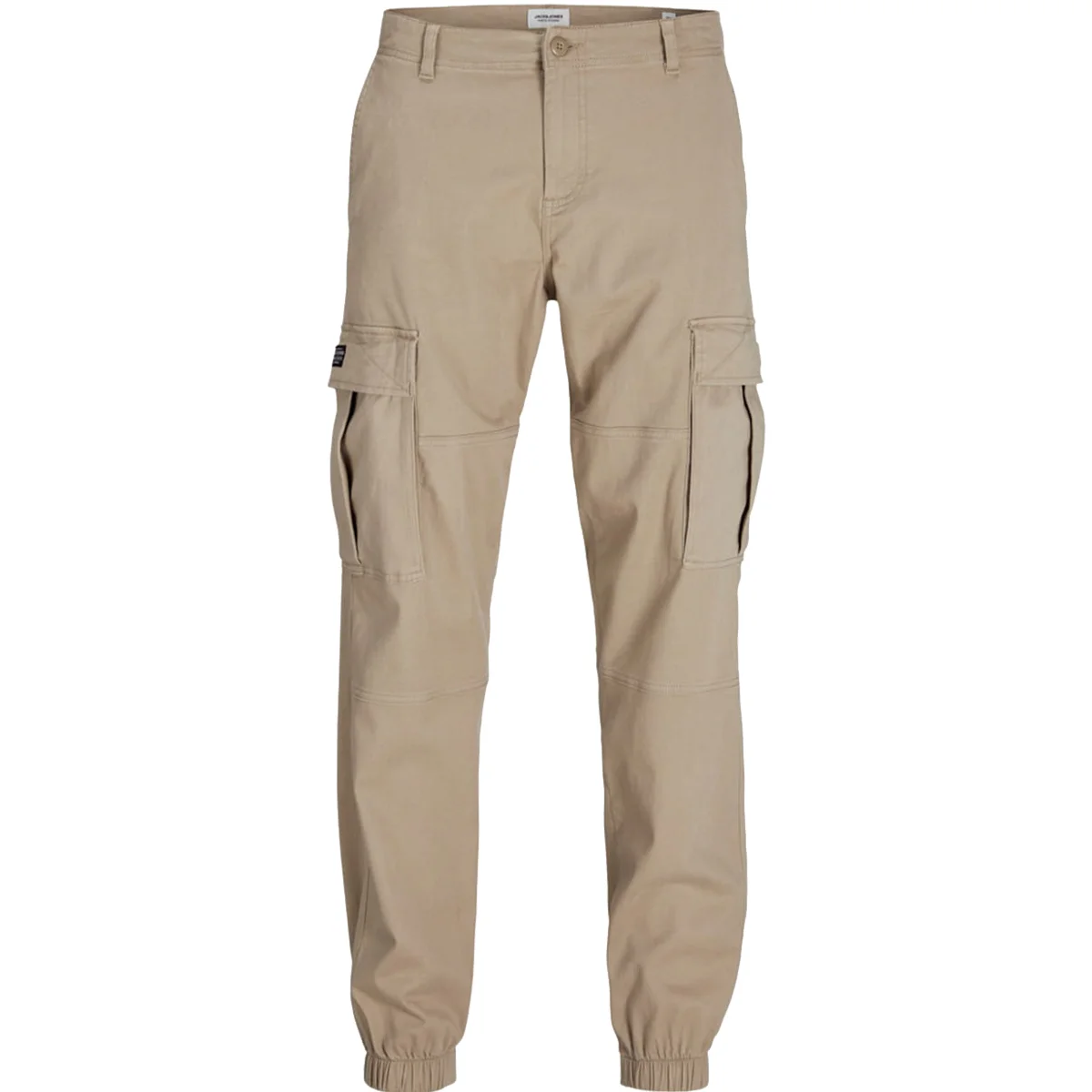 Φωτογραφία προϊόντος: ARTISTI ITALIANI JACK + JONES - JPSTKANE JJJONNIE CUFFED CARGO - 12268261 CROCKERY Μπέζ