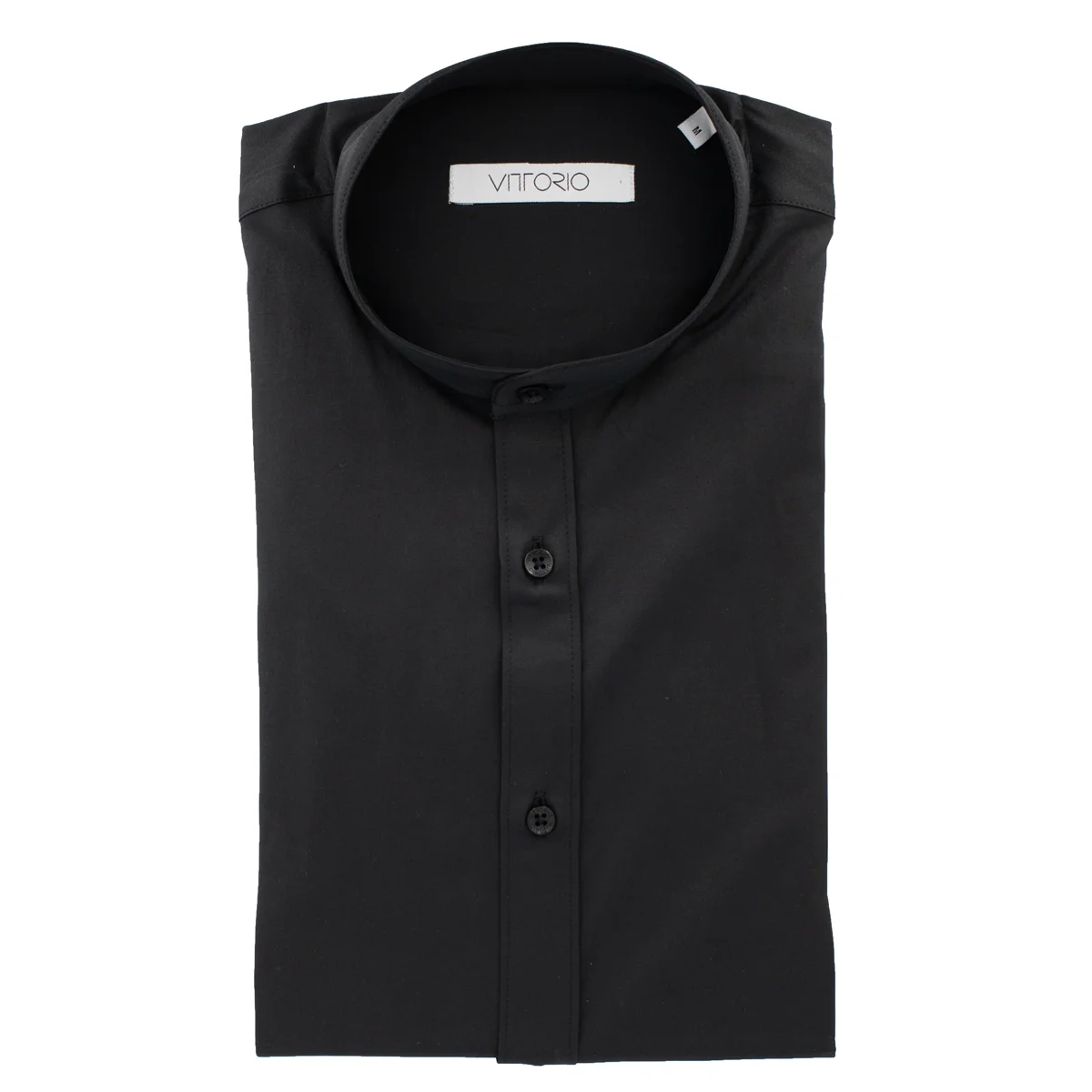 Φωτογραφία προϊόντος: ARTISTI ITALIANI VITTORIO - MAO L/S SHIRT - 800-2425-2002 BLACK Μαύρο