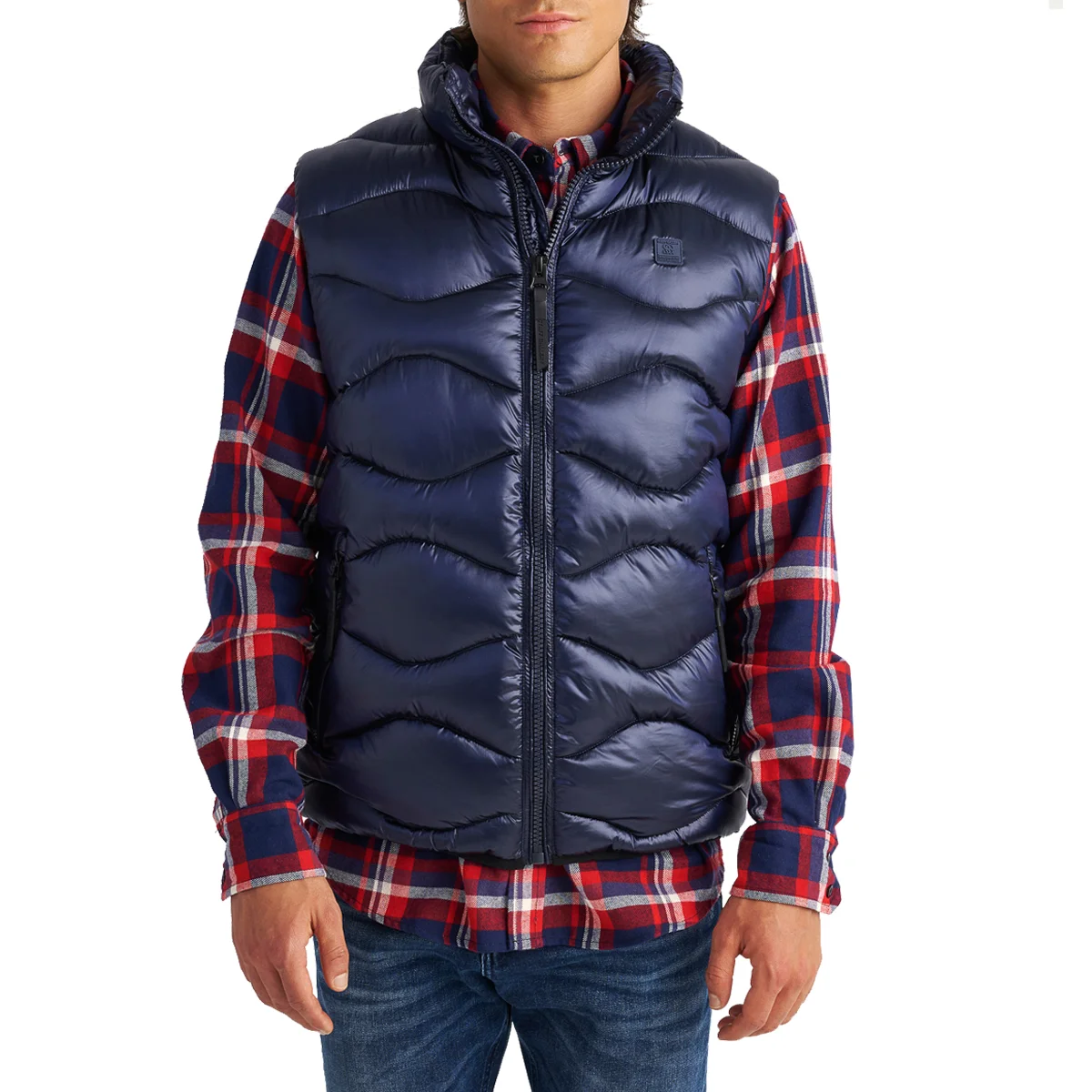 Φωτογραφία προϊόντος: ARTISTI ITALIANI STAFF - MARC SLEEVELESS PUFFER JACKET - 66-101.052 BLUE NAVY Μπλέ σκούρο