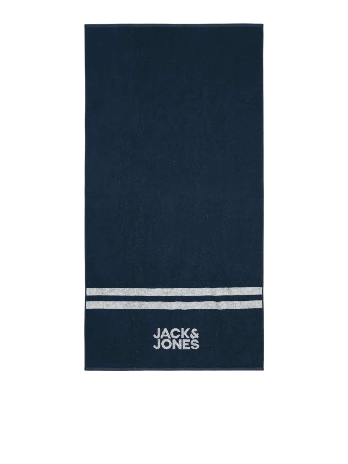 Φωτογραφία προϊόντος: Jack & Jones Βαμβακερή πετσέτα παραλίας Jack&Jones μπλέ χρώμα
