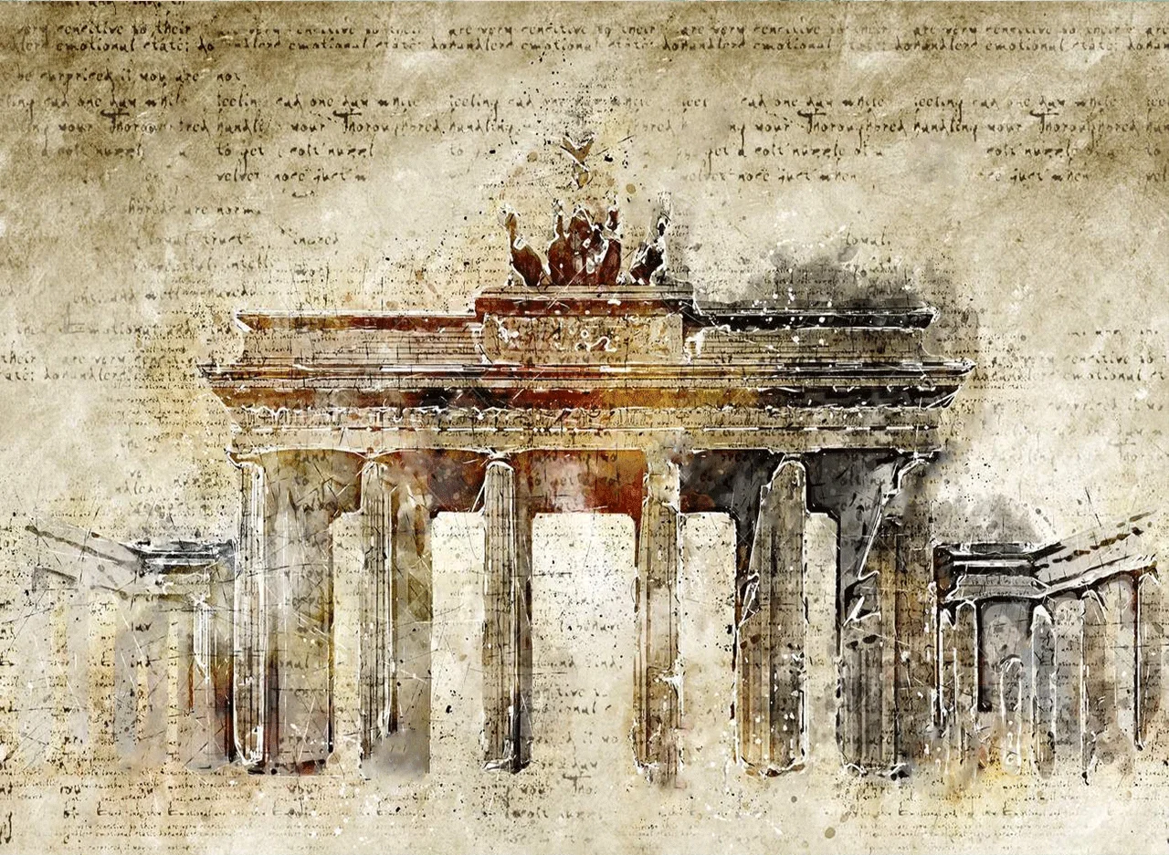Φωτογραφία προϊόντος: Πύλη του Βρανδεμβούργου πίνακας σε καμβά