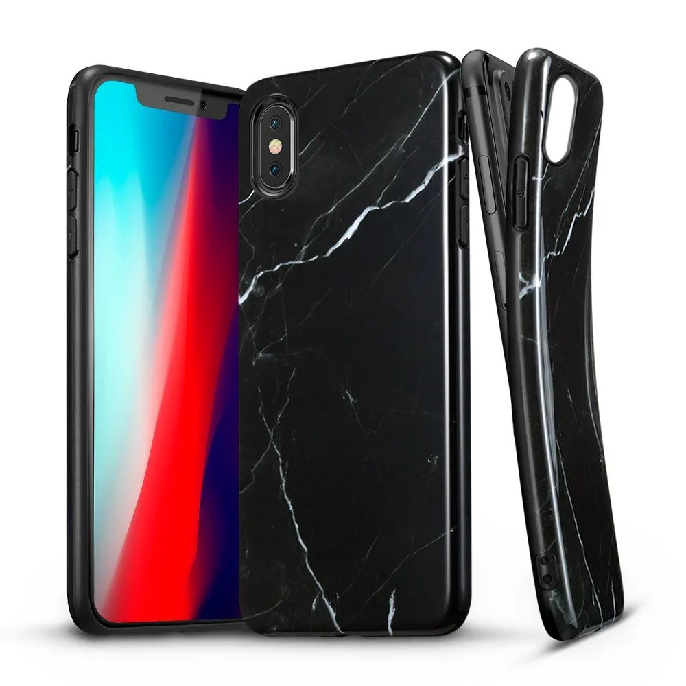 Φωτογραφία προϊόντος: ESR iPhone Xs Max Soft Marble Black (X001U4T68X)