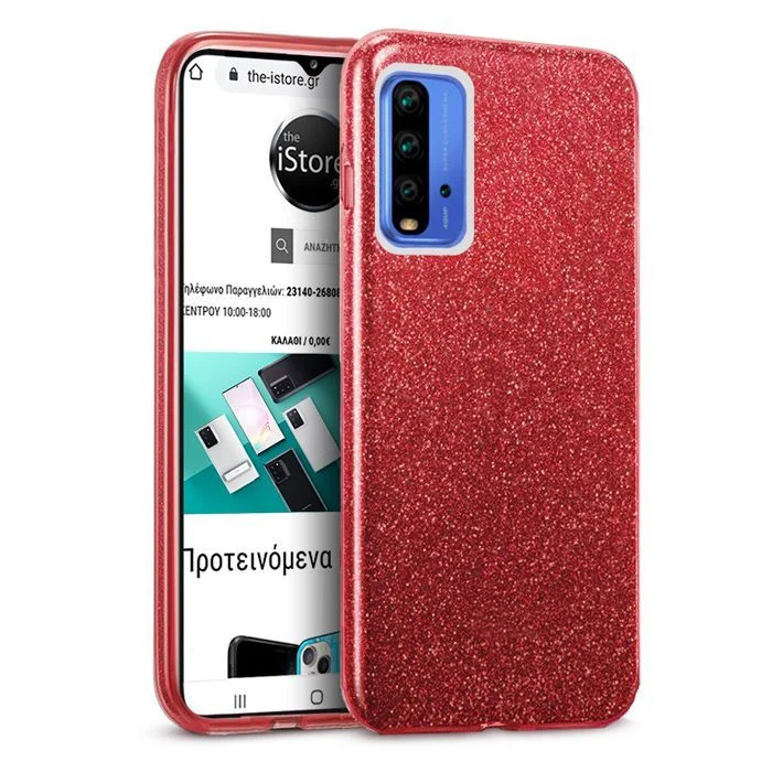 Φωτογραφία προϊόντος: Hybrid Strass Red Case Xiaomi Redmi 9T