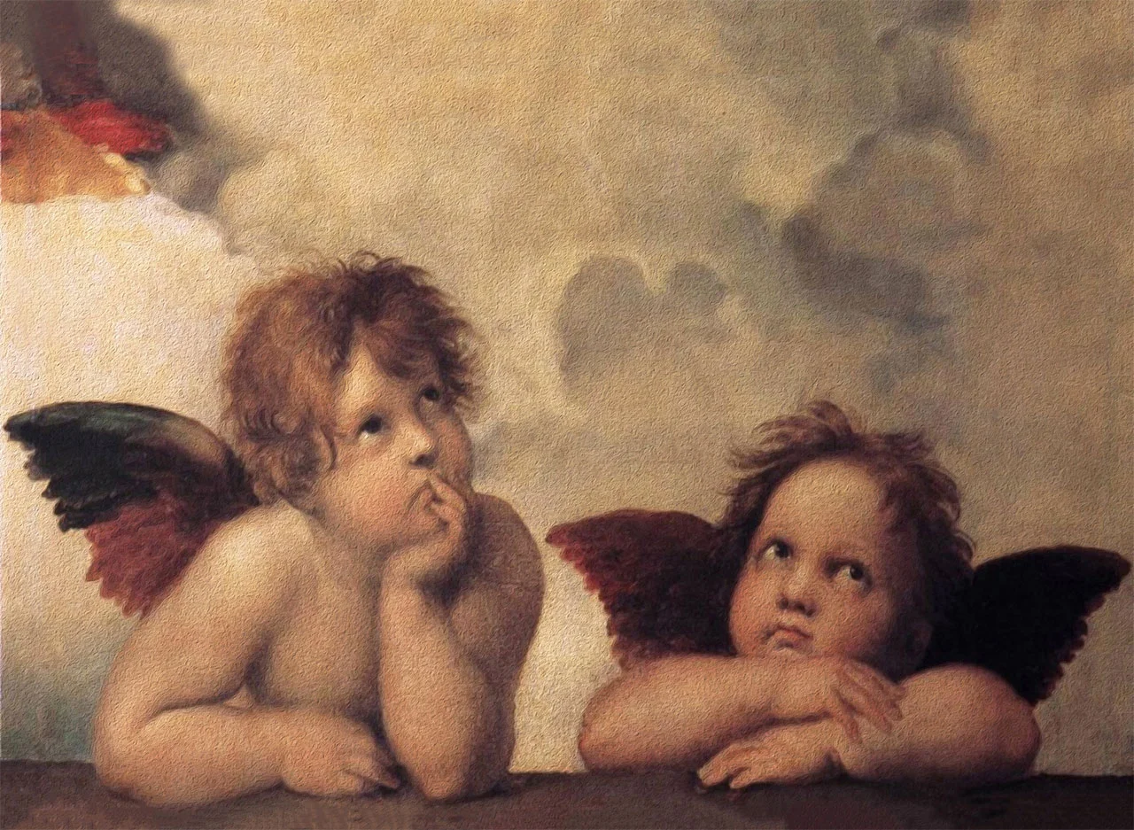 Φωτογραφία προϊόντος: Angels Raphael αντίγραφο έργου τέχνης σε καμβά