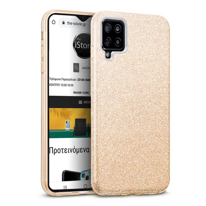 Φωτογραφία προϊόντος: Hybrid Strass Gold Case Samsung Galaxy M32