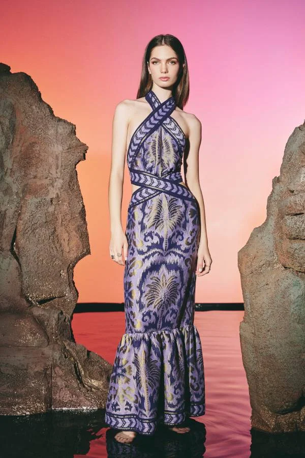 Φωτογραφία προϊόντος: Lace DRESS M-8407 BLUE