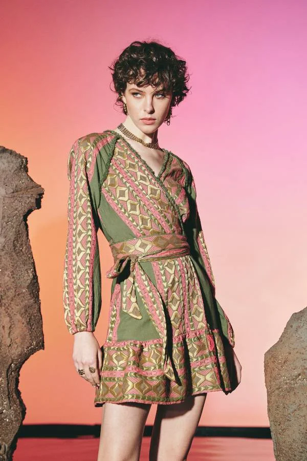 Φωτογραφία προϊόντος: Lace DRESS M-8356 KHAKI