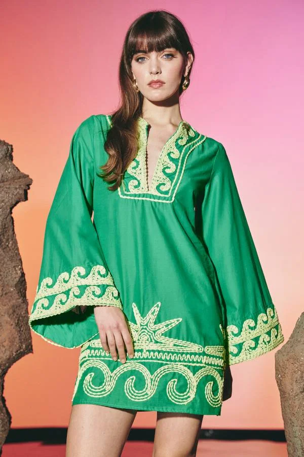 Φωτογραφία προϊόντος: Lace DRESS M-8388 GREEN