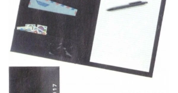 Φωτογραφία προϊόντος: Portfolio Next Μαύρο Α4 με Μπλοκ Σημειώσεων 28691