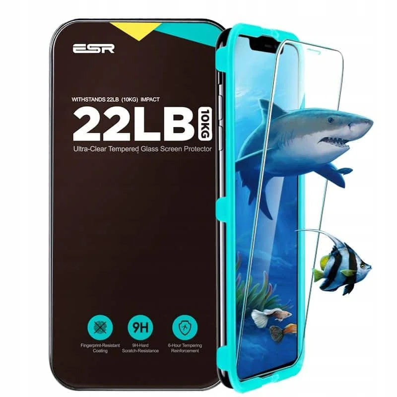 Φωτογραφία προϊόντος: ESR Premium Quality Tempered Glass iPhone Xs Max (With Easy Installation Frame)