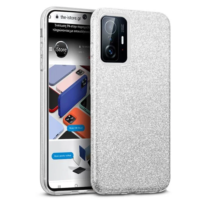 Φωτογραφία προϊόντος: Hybrid Strass Silver Case Xiaomi 11T / 11T Pro
