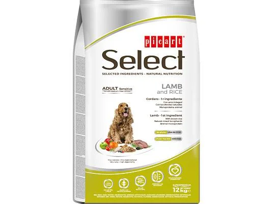 Φωτογραφία προϊόντος: Picart Select Adult Lamb & Rice 12Kg 12kgr