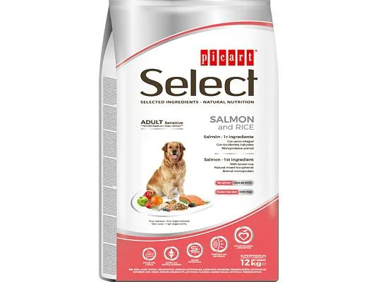 Φωτογραφία προϊόντος: Picart Select Sensitive - Salmon & Rice. 12Kg 12kgr