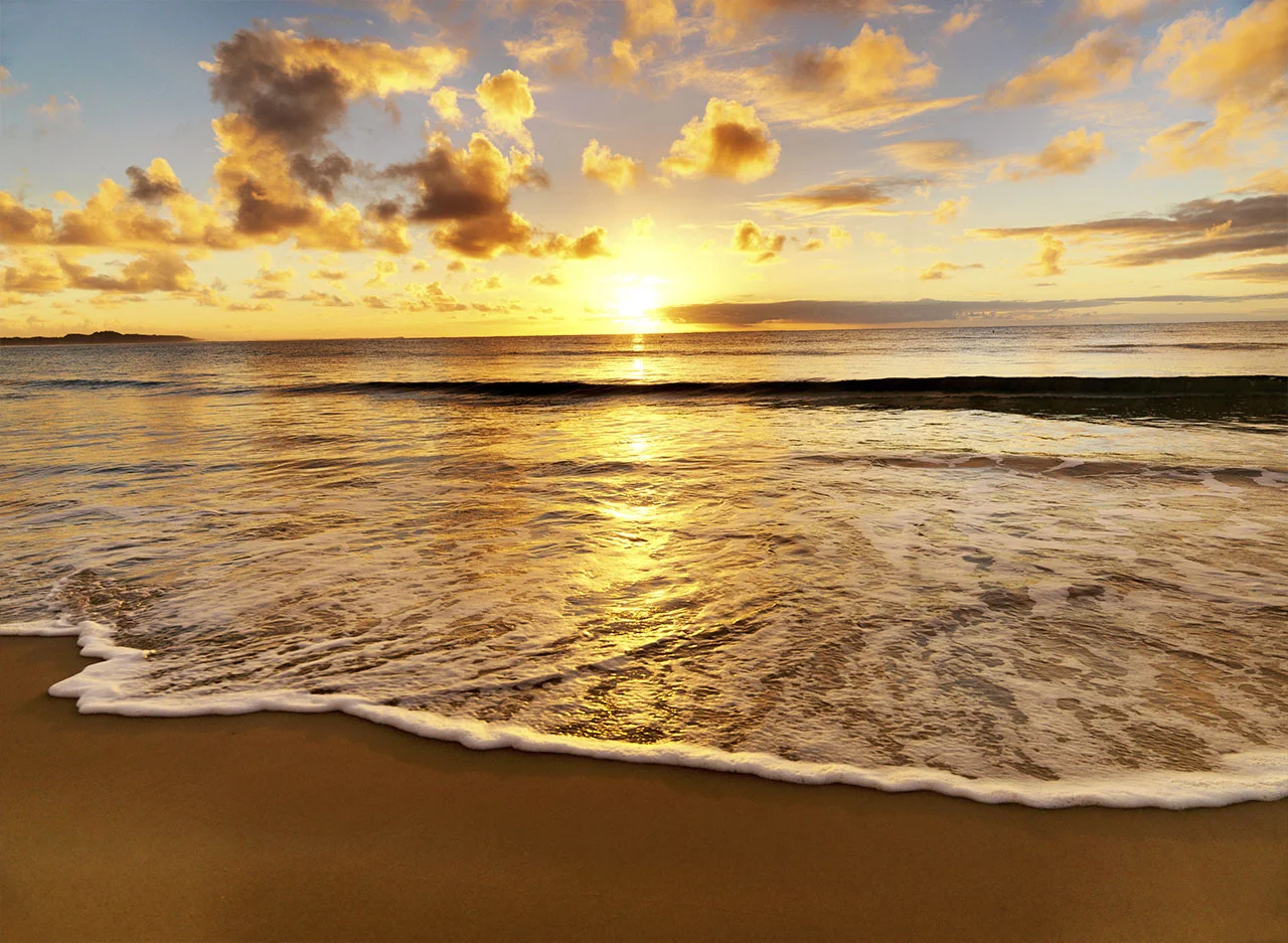 Φωτογραφία προϊόντος: Πίνακας ζωγραφικής sunset at the sea αντίγραφο σε καμβά