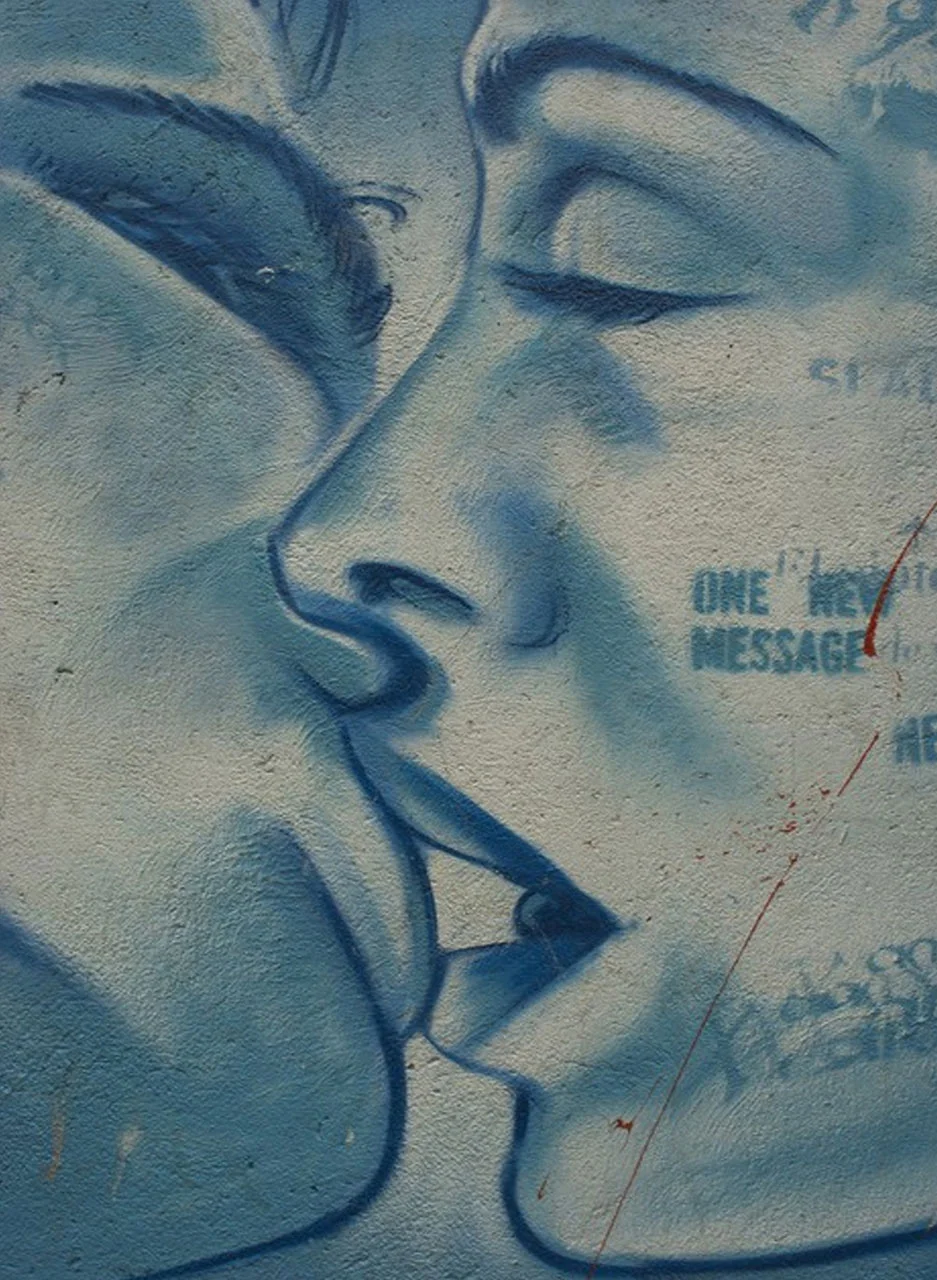 Φωτογραφία προϊόντος: Πίνακας σε σε καμβά Kiss Street art