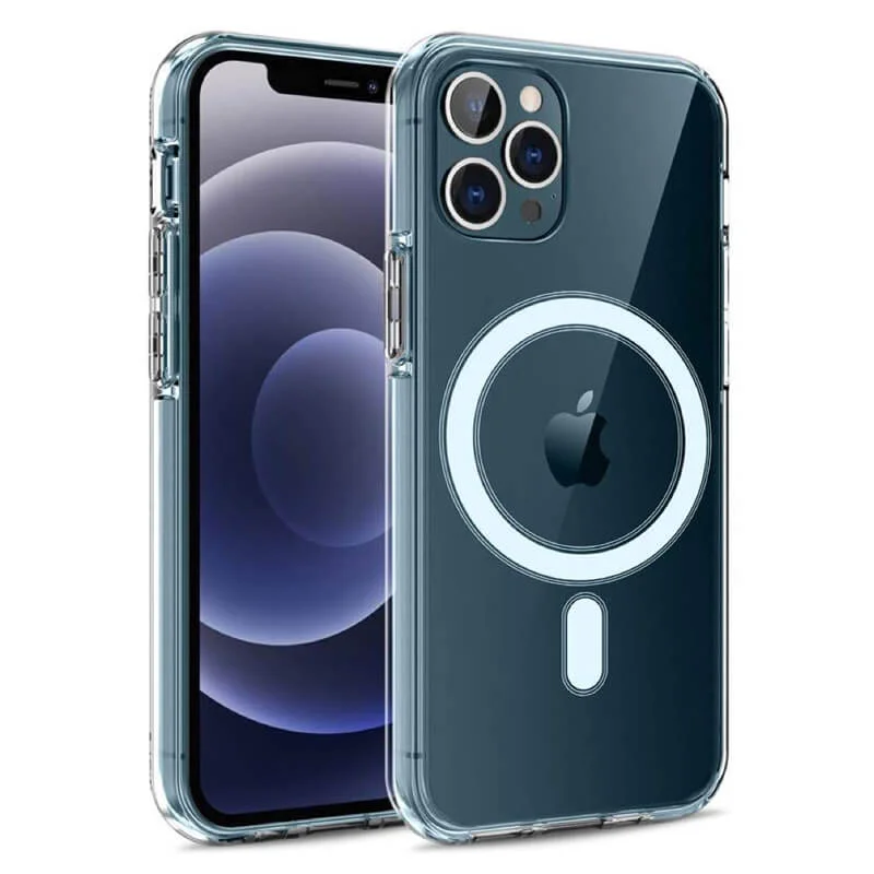 Φωτογραφία προϊόντος: OEM iPhone 12/12 Pro MagSafe Silicone Case Clear