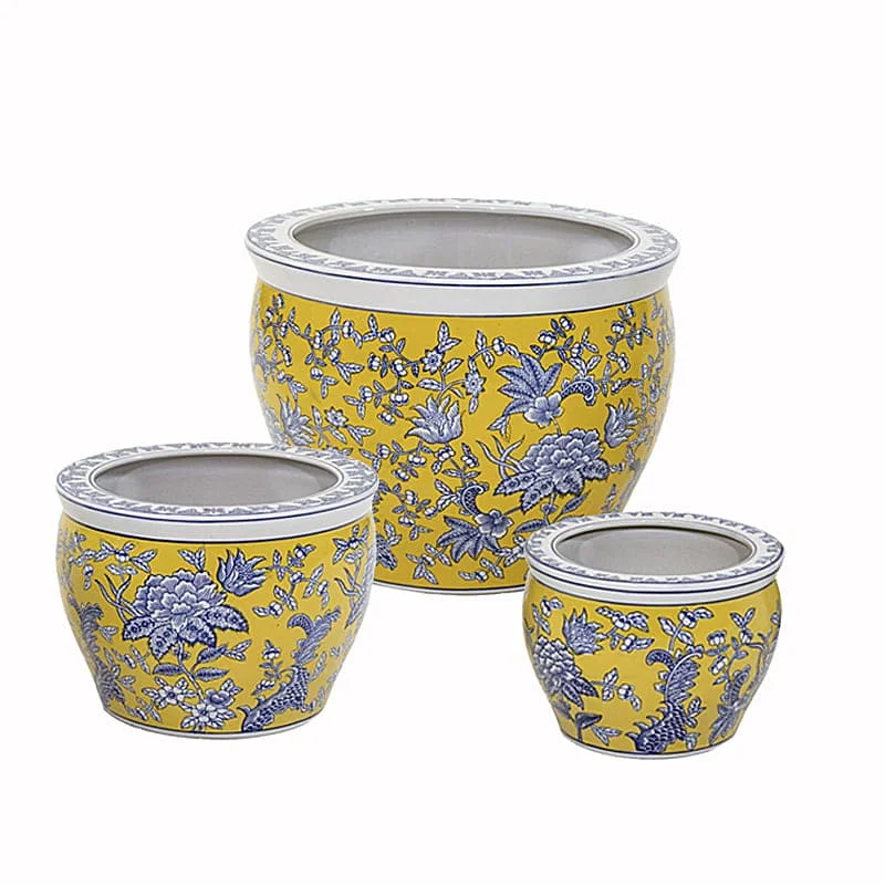 Φωτογραφία προϊόντος: ART ET LUMIERE ΚΑΣΠΩ PORCELAIN ΣΕΤ 3ΤΕΜ ArtedLumiere S:15X12EK M:25X18EK L:36X26EK