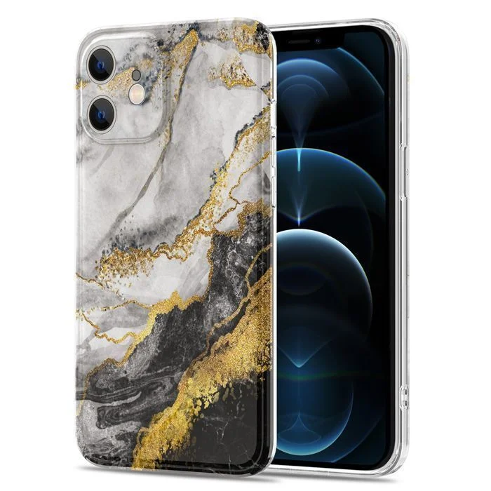 Φωτογραφία προϊόντος: iPhone 12 Soft Case Marble Stone
