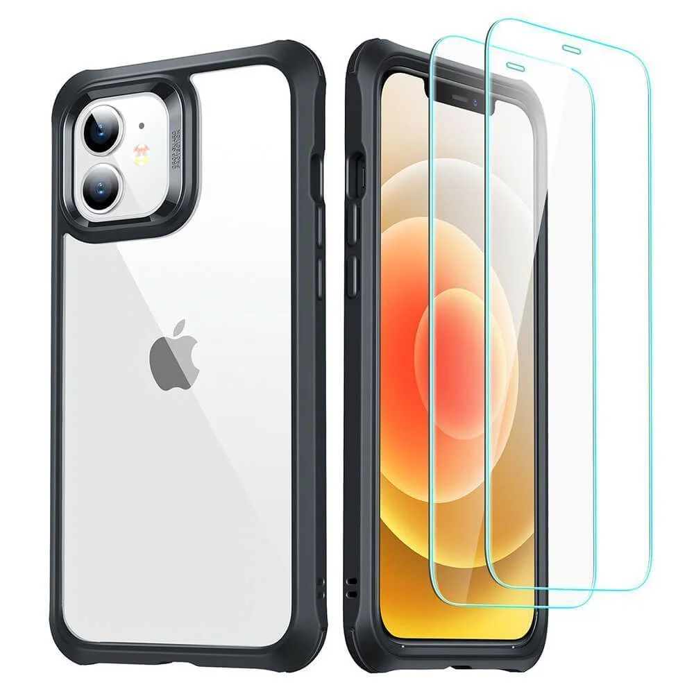 Φωτογραφία προϊόντος: ESR iPhone 12 mini Alliance 360 Case with 2 Tempered Glasses Black (4894240121658)
