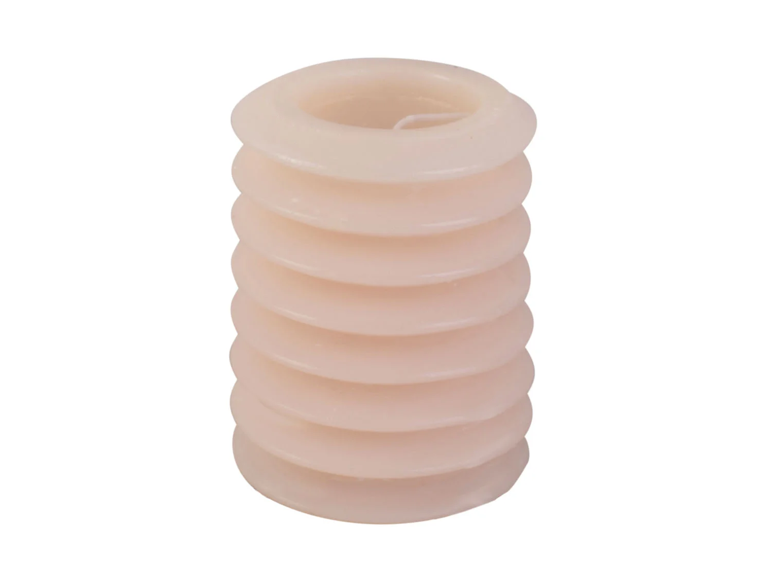 Φωτογραφία προϊόντος: present time Κερί Pillar Layered Circles Medium Soft Pink 7.5x10cm