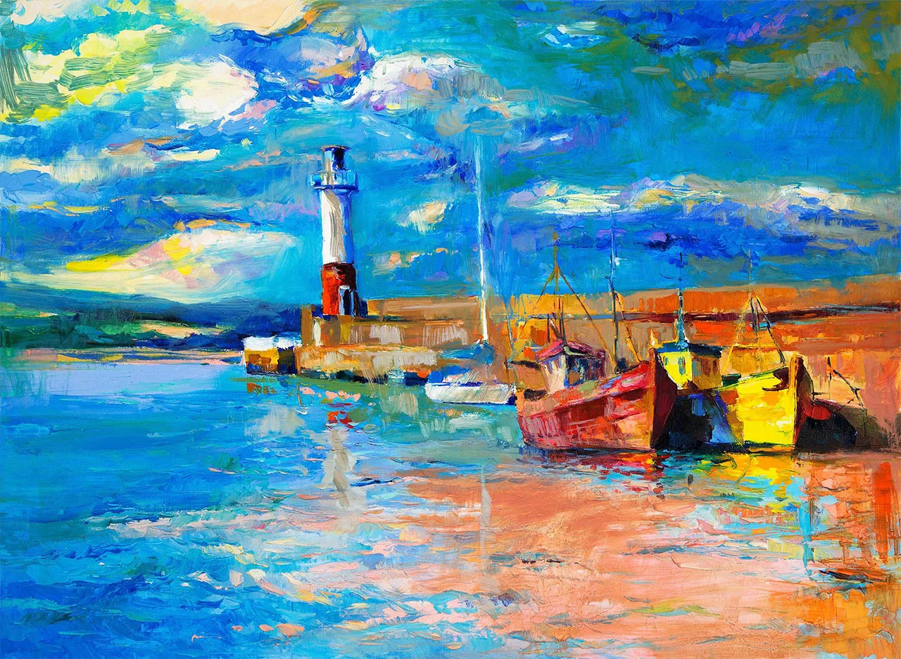 Φωτογραφία προϊόντος: Πίνακας ζωγραφικής Lighthouse painting
