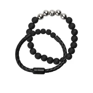 Φωτογραφία προϊόντος: Jack & Jones Ανδρικό Αξεσουαρ "CARL BRACELET" Μαύρο (12199571)