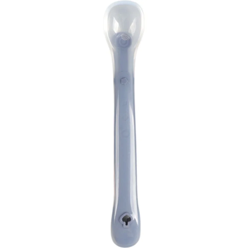 Φωτογραφία προϊόντος: Dark Blue, Silky Spoon, Εκπαιδευτικό κουτάλι από σιλικόνη, Queen Mother