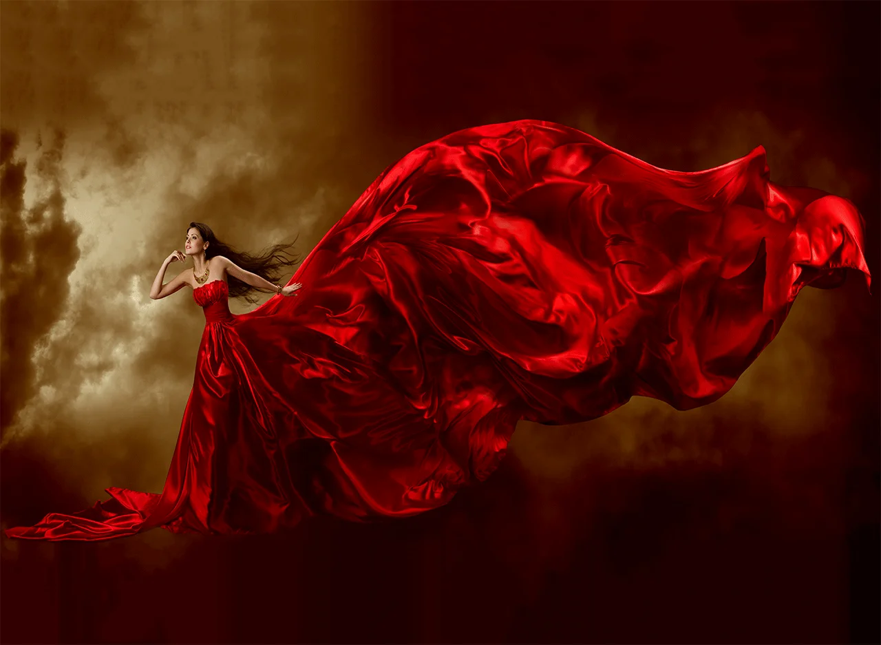Φωτογραφία προϊόντος: Πίνακας σε καμβά Lady with Red Dress