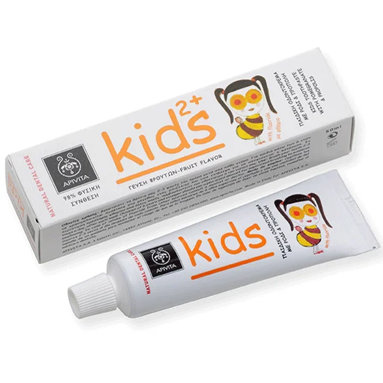 Φωτογραφία προϊόντος: Apivita KIDS 2+ Παιδική Οδοντόκρεμα με ρόδι +amp; πρόπολη 50ml
