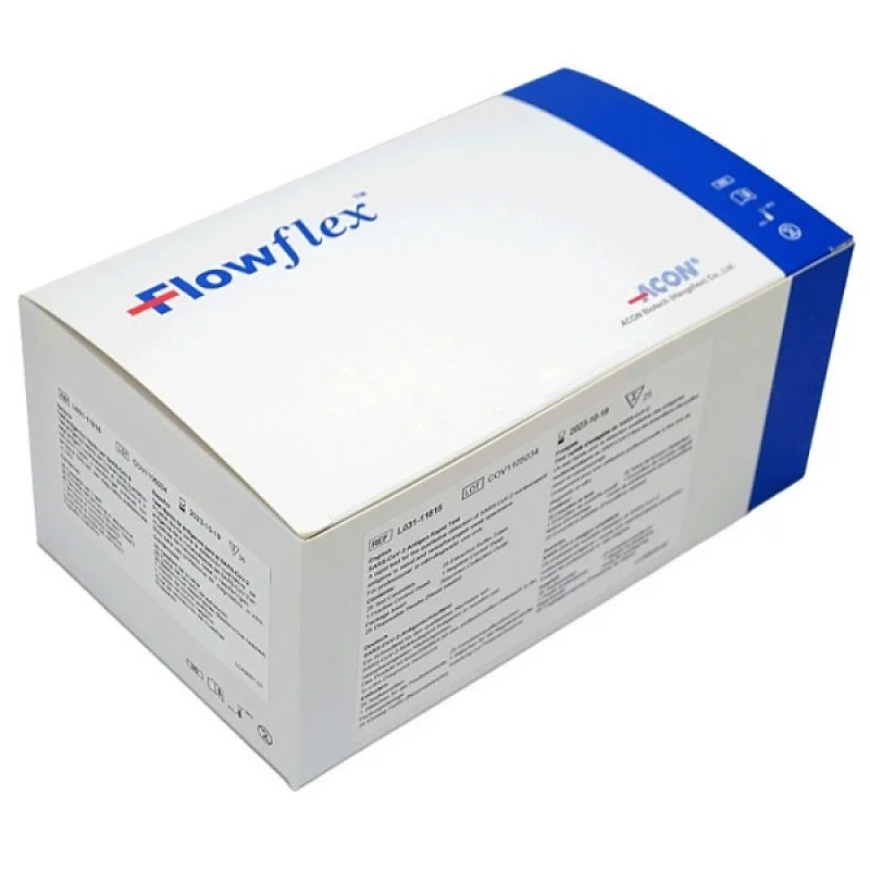 Φωτογραφία προϊόντος: Acon Flowflex SARS-CoV-2 +amp; Influenza A/B Ag Διαγνωστικό Τεστ Ταχείας Ανίχνευσης Αντιγόνων με Ρινικό Δείγμα 25τμχ