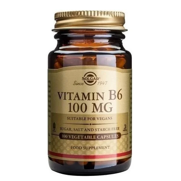 Φωτογραφία προϊόντος: Solgar Vit. B-6 100mg-100veg.caps
