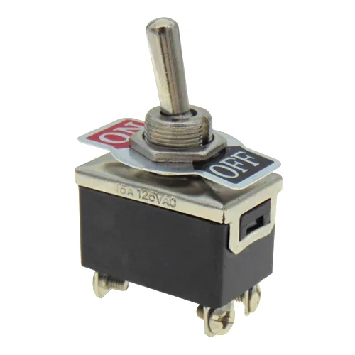 Φωτογραφία προϊόντος: Διακόπτης Toggle ON-OFF 3A 4P 10A 220V