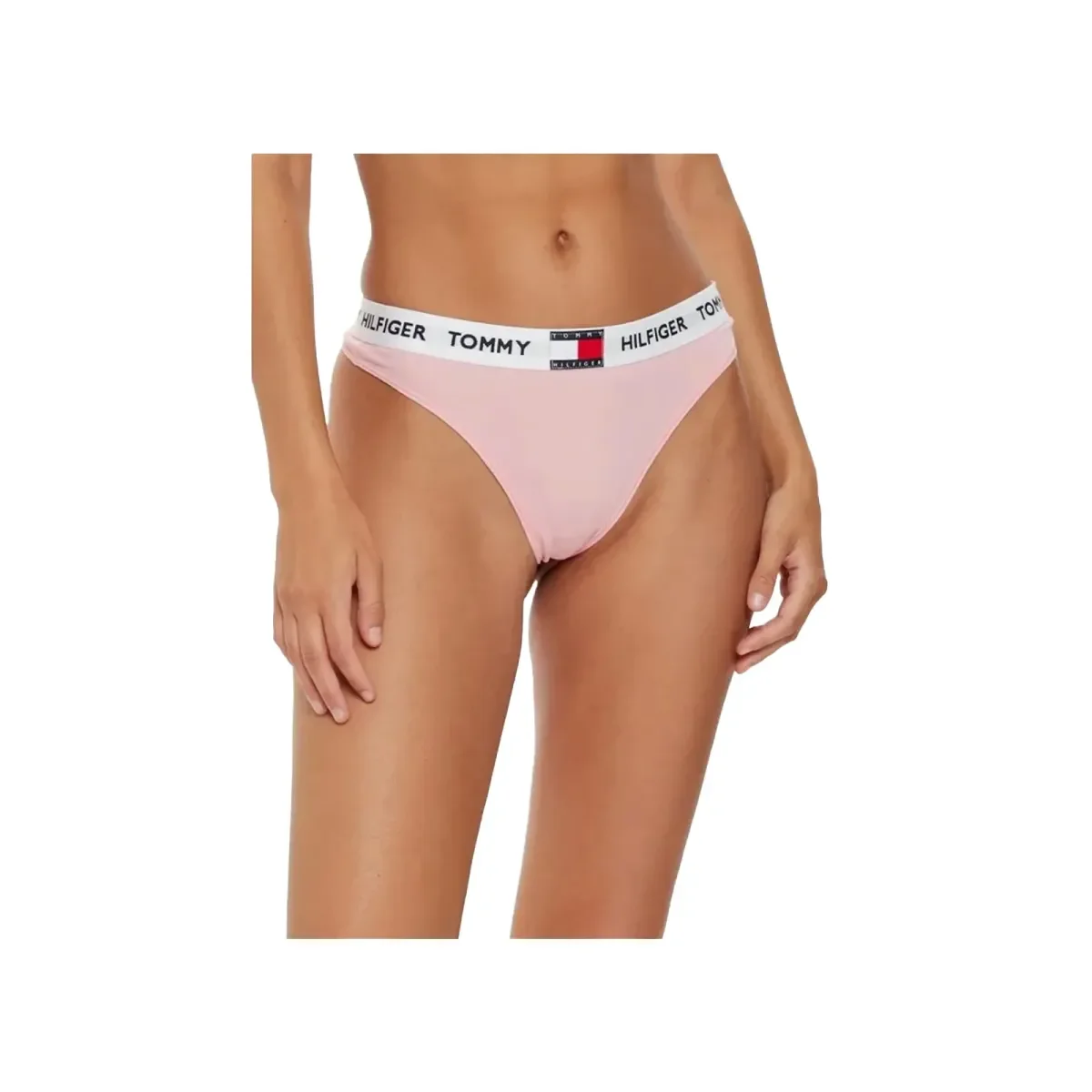 Φωτογραφία προϊόντος: Tommy Hilfiger Γυναικείο String Classic Thong Repeat Logo Waistband, Χρώμα Light Pink
