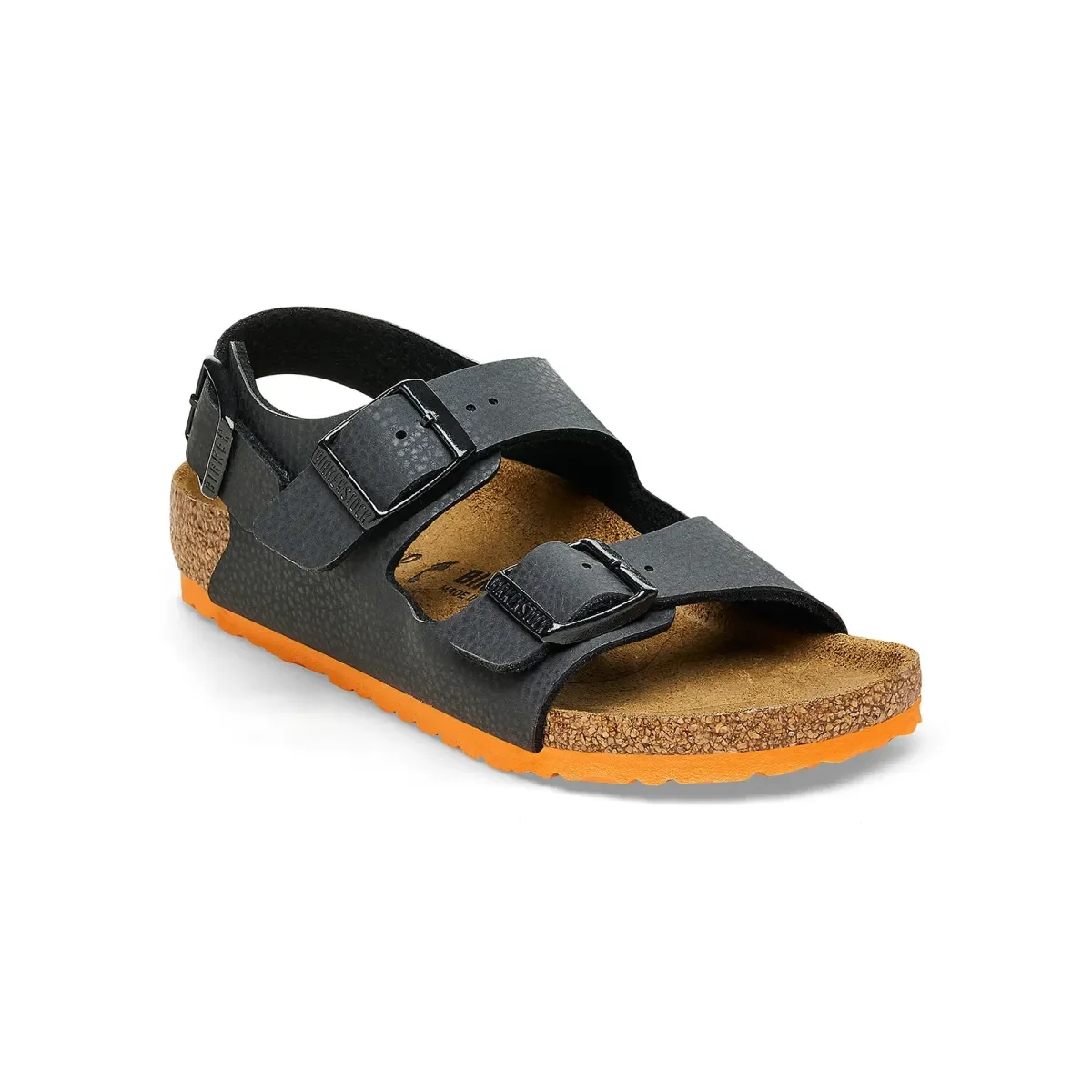 Φωτογραφία προϊόντος: Birkenstock Παιδικές Παντόφλες Σανδάλια Milano Kids Birko-Flor Narrow, Χρώμα Desert Soil Black