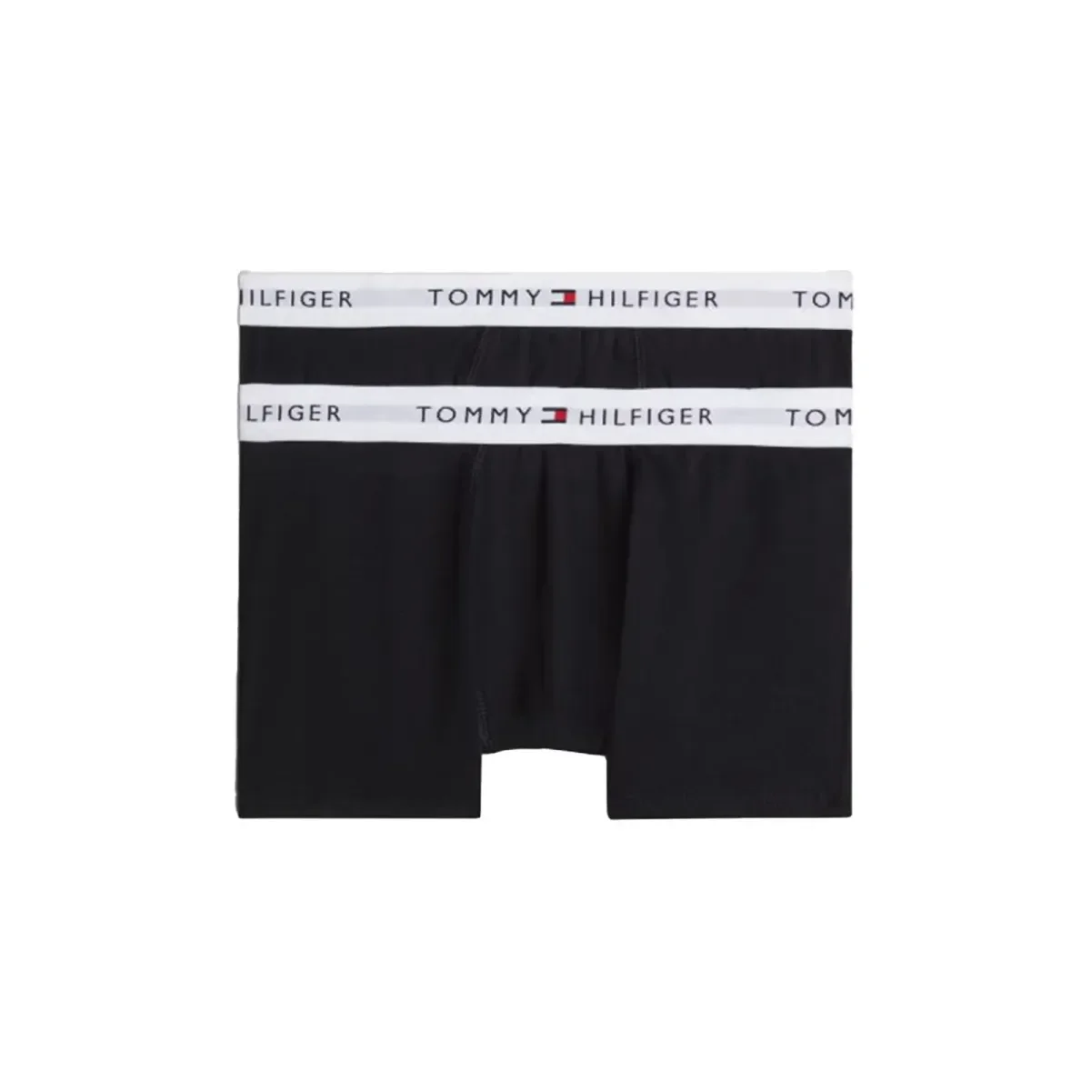 Φωτογραφία προϊόντος: Tommy Hilfiger Παιδικό Boxer Logo - Διπλό Πακέτο, Χρώμα Μαύρο-Μαύρο
