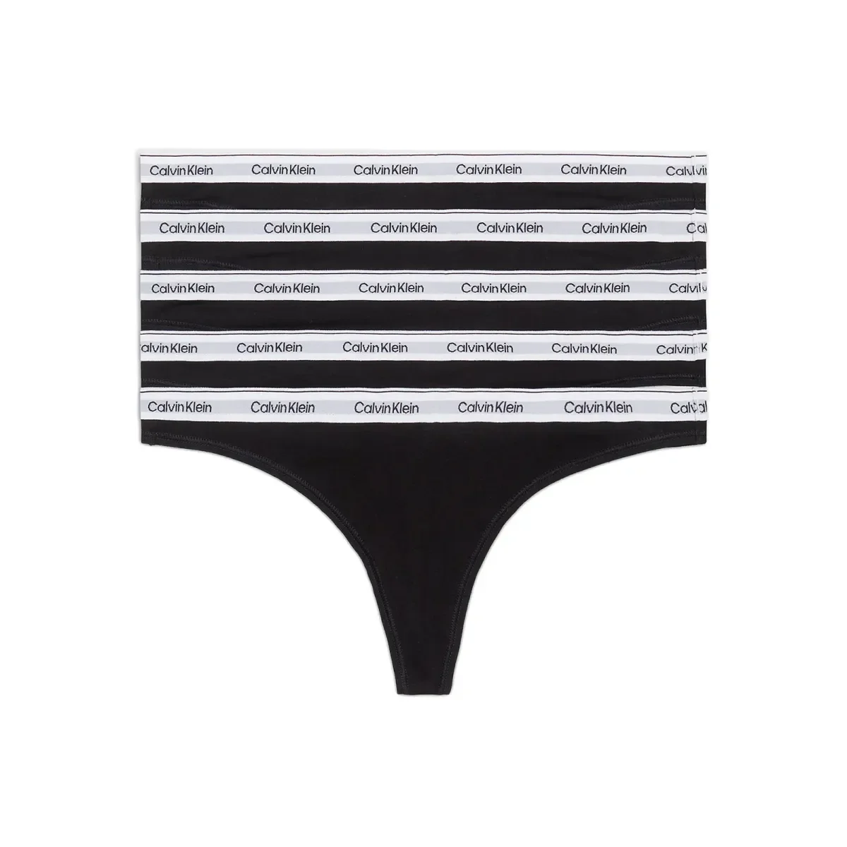 Φωτογραφία προϊόντος: Calvin Klein Γυναικείο String Low Rise Thongs - Πεντάδα, Χρώμα Μαύρο