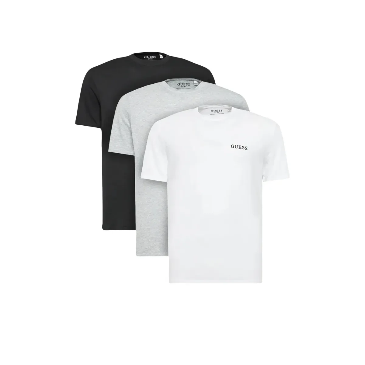 Φωτογραφία προϊόντος: Guess Ανδρικό Φανελάκι Organic Cotton - Τριπλό Πακέτο, Χρώμα Grey White Black Com