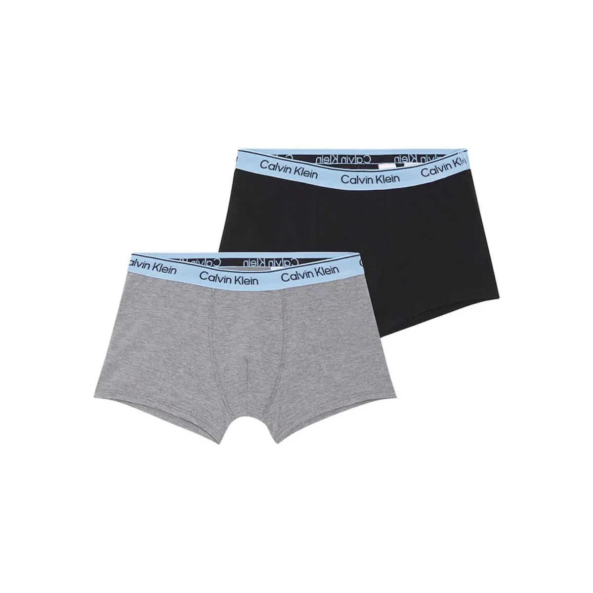 Φωτογραφία προϊόντος: Calvin Klein Παιδικό Boxer Αγόρι Modern Cotton - Διπλό Πακέτο, Χρώμα Greyheather-Pvhblack