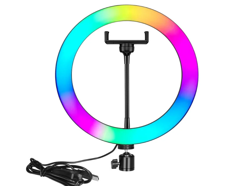 Φωτογραφία προϊόντος: RGB Ring Light 20.32cm Qiaoyang Με Βάση για Κινητό (QA-RG35)