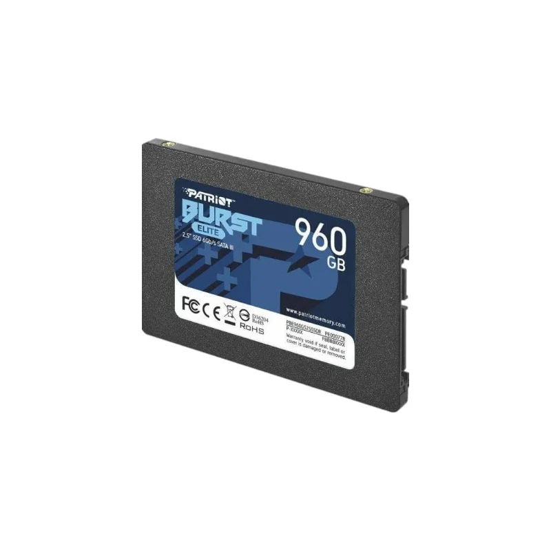 Φωτογραφία προϊόντος: SSD Σκληρός Δίσκος Patriot Burst Elite 960GB 2.5 SATA III