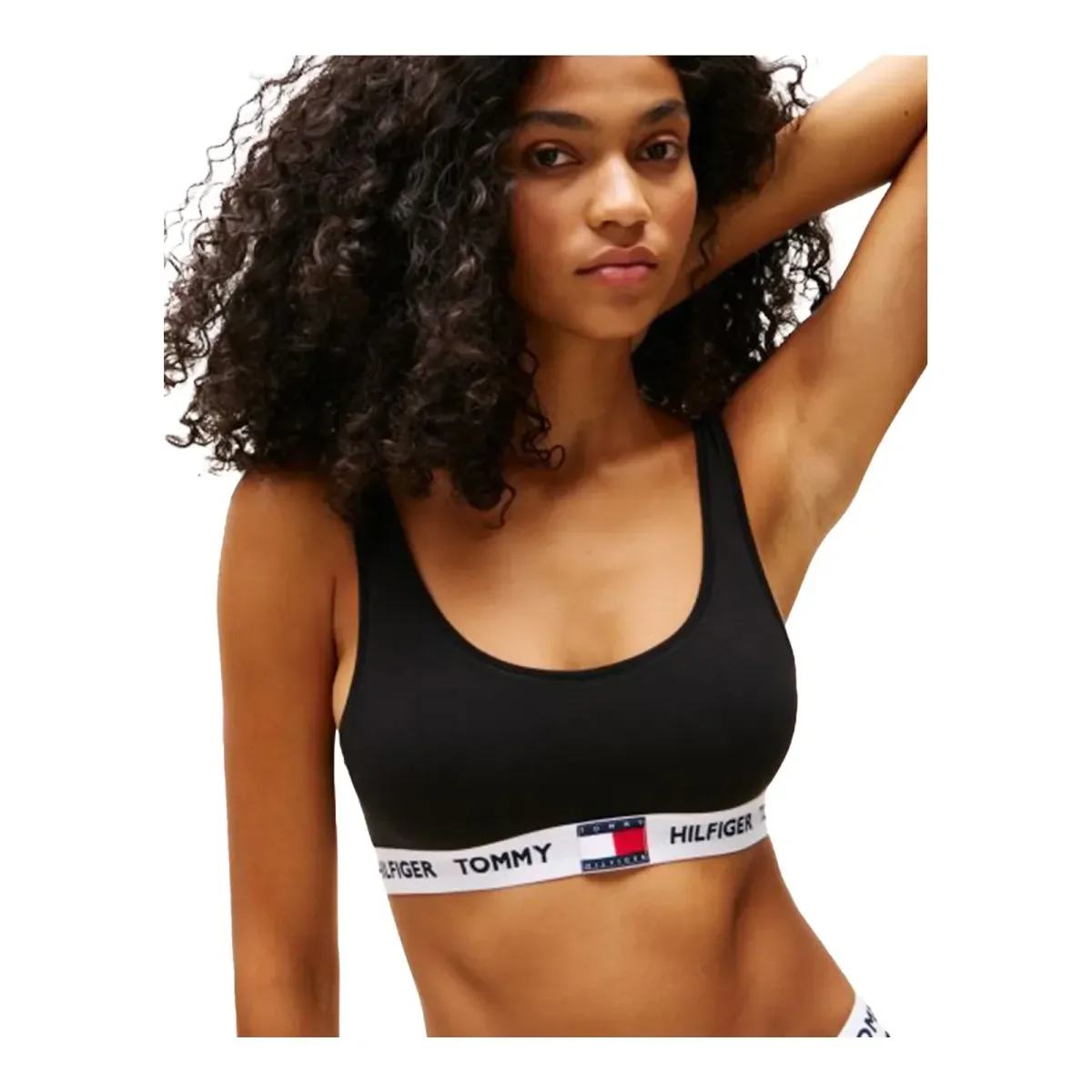 Φωτογραφία προϊόντος: Tommy Hilfiger Γυναικείο Μπουστάκι Logo Unlined Bralette, Χρώμα Μαύρο