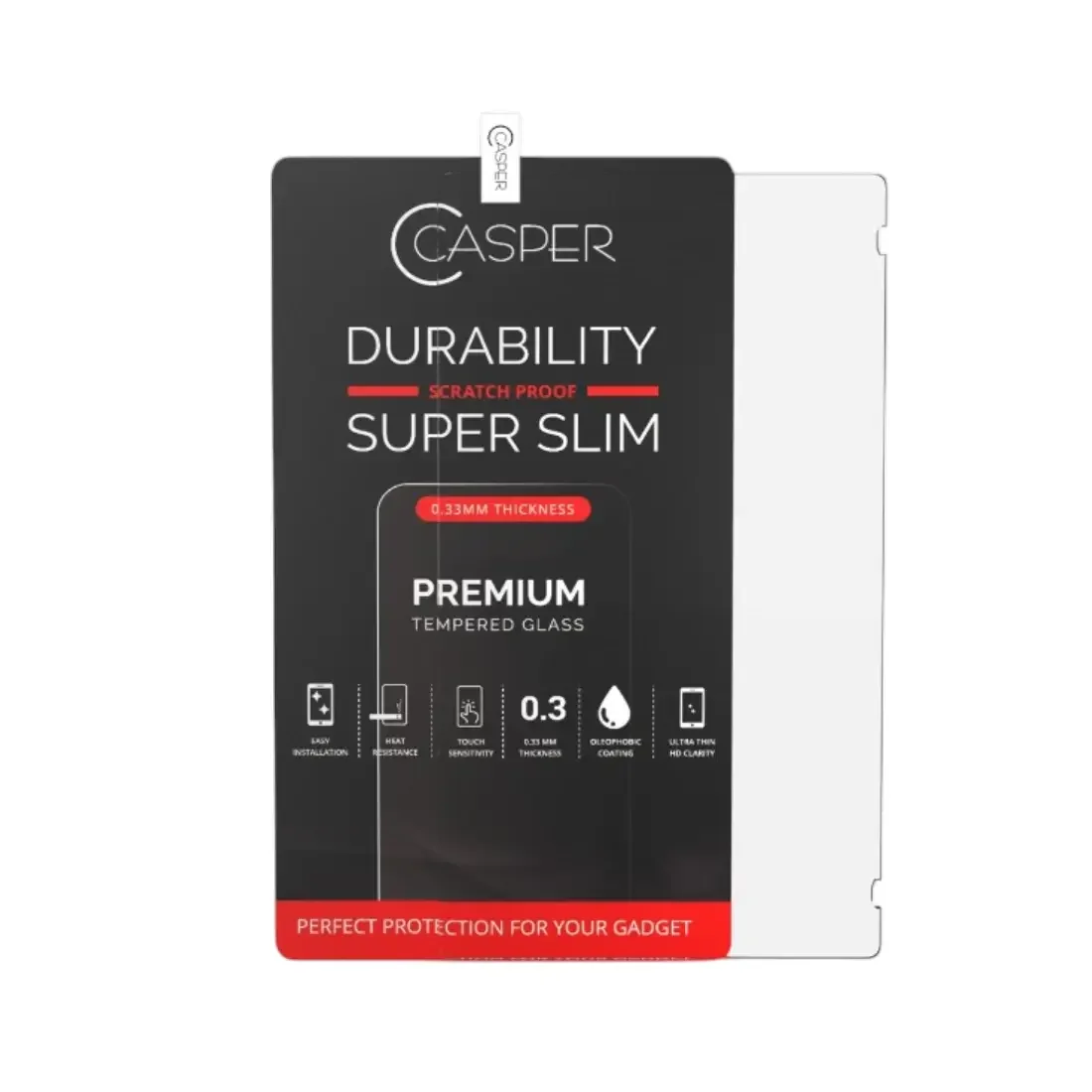 Φωτογραφία προϊόντος: Casper Tempered Glass For Nintendo Switch Clear (Retail Pack)
