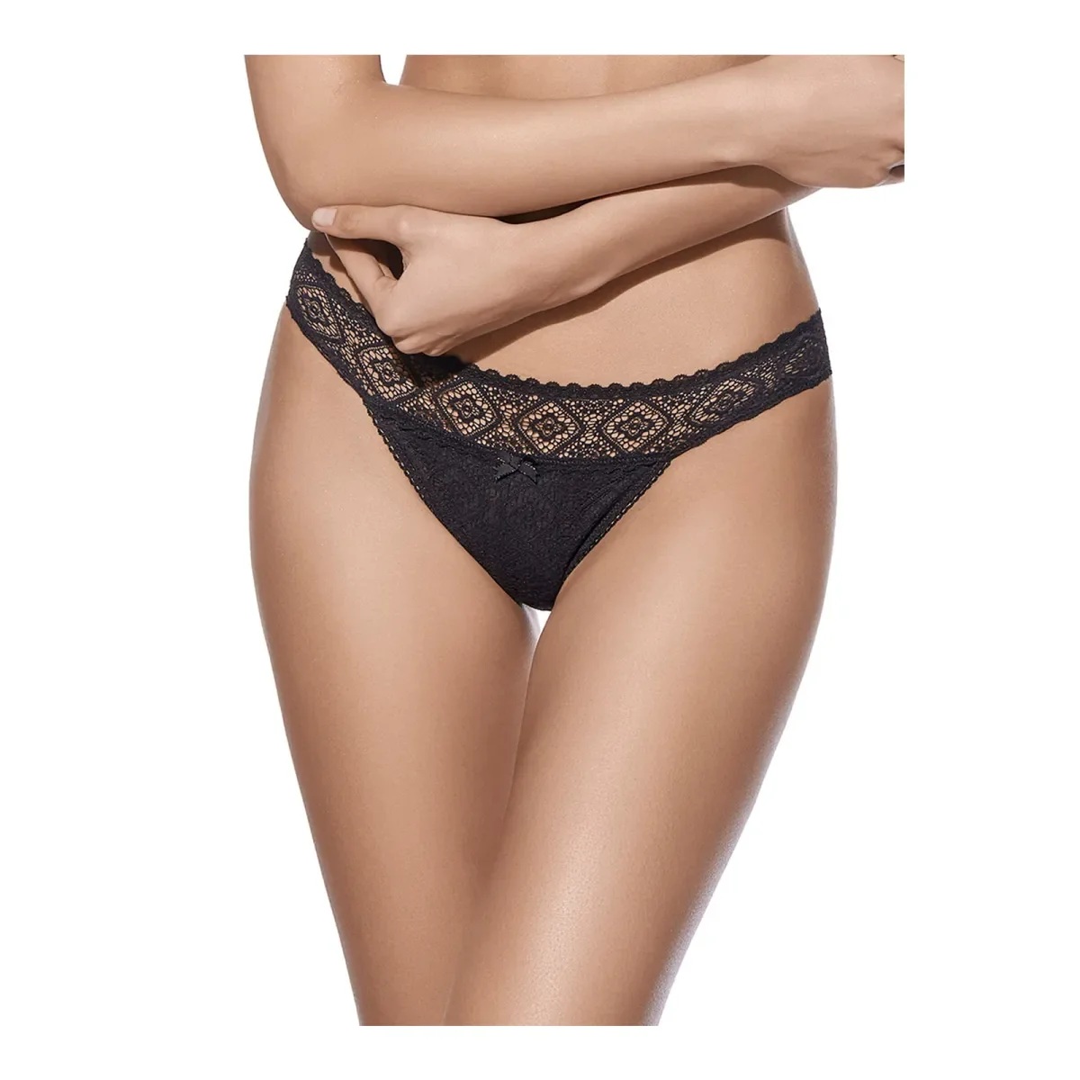 Φωτογραφία προϊόντος: Selene Γυναικείο Slip Bikini Kim Lydia, Χρώμα Μαύρο
