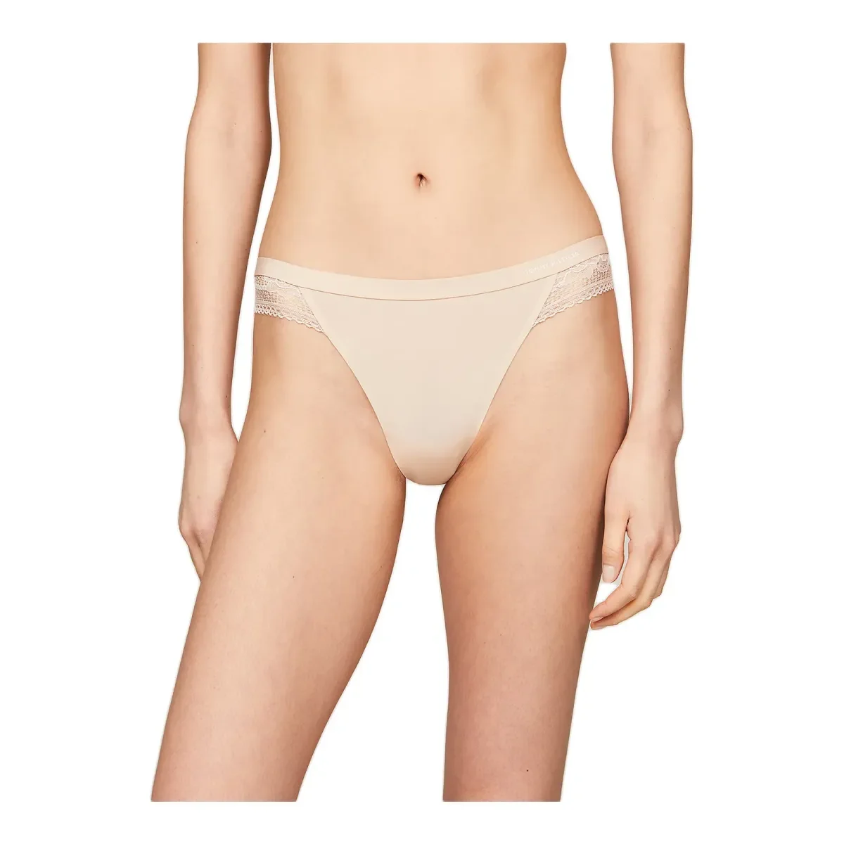 Φωτογραφία προϊόντος: Tommy Hilfiger Γυναικείο String Lace Trim Logo Thong, Χρώμα Misty Blush